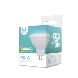 LED Bulb GU5,3 MR16 6W 12V 3000K 400lm Forever Light