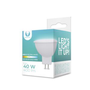 LED Bulb GU5,3 MR16 6W 12V 4500K 400lm Forever Light