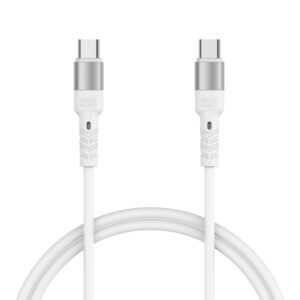 Forever Core High Power cable USB - USB-C 2,0 m white 100W for GaN