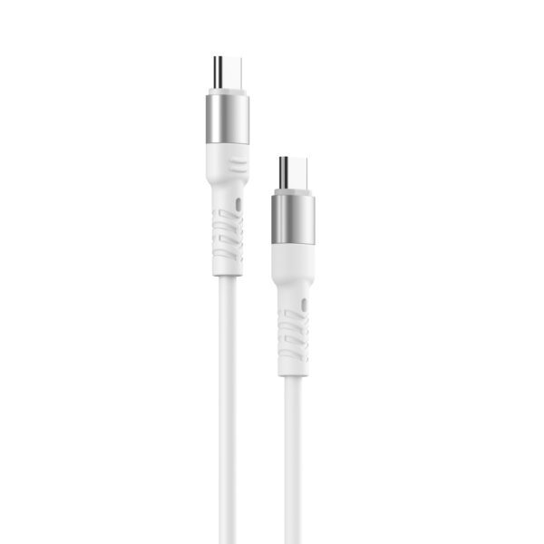 Forever Core High Power cable USB - USB-C 2,0 m white 100W for GaN