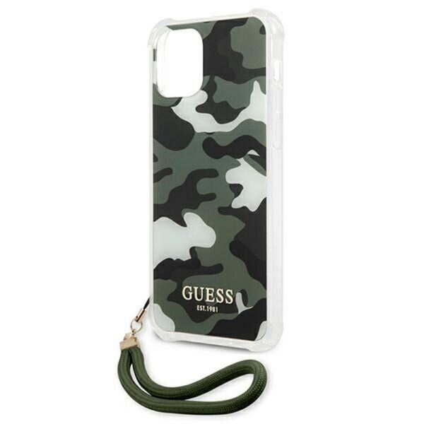 230526_oryg Guess case for iPhone 12 Pro Max 6,7" GUHCP12LKSARKA khaki hard case Camo Collection