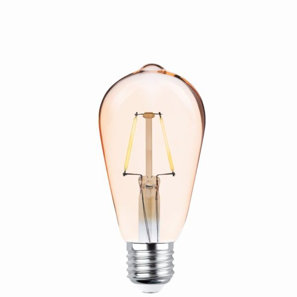 232034_oryg LED Bulb Filament E27 ST64 4W 230V 2200K 400lm COG gold Forever Light