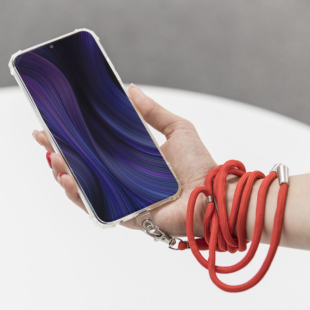 234202_oryg Universal neck strap for phones red