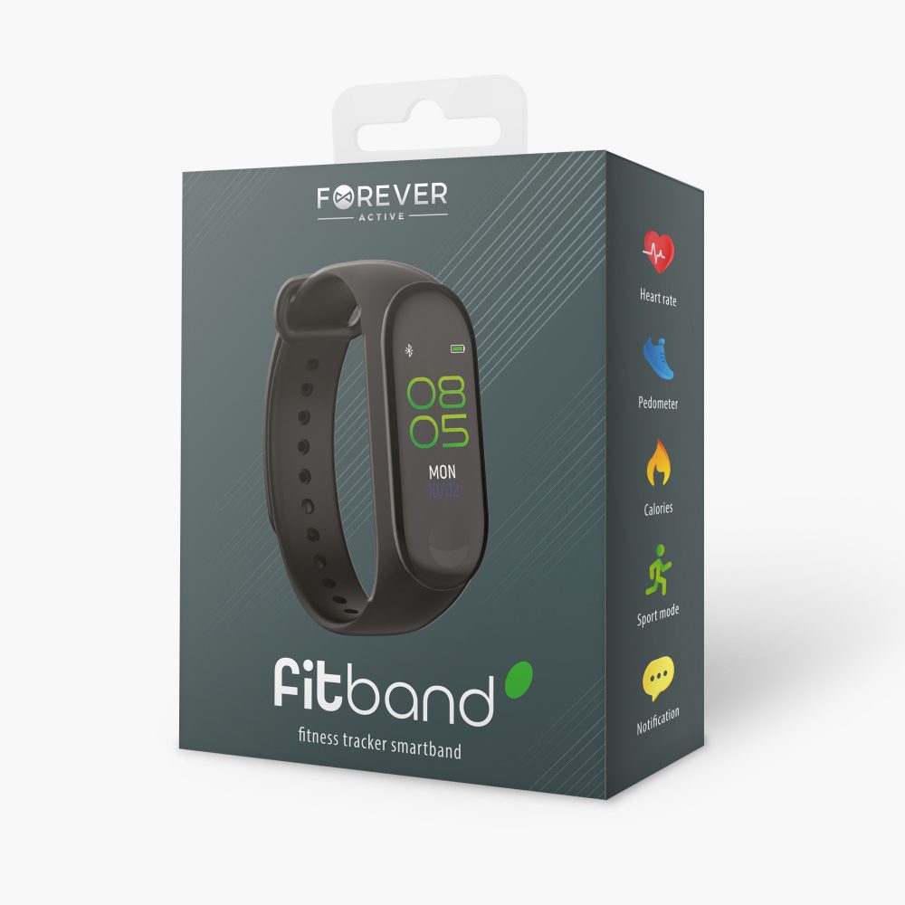 Forever smart bracelet Fitband SB-50 black