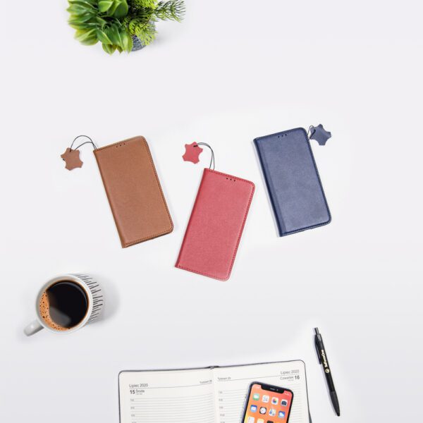 236111_oryg Genuine Leather Smart Pro for Samsung Galaxy A36 5G / A56 5G navy blue