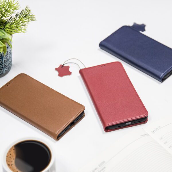 236115_oryg Genuine Leather Smart Pro for Samsung Galaxy A36 5G / A56 5G navy blue