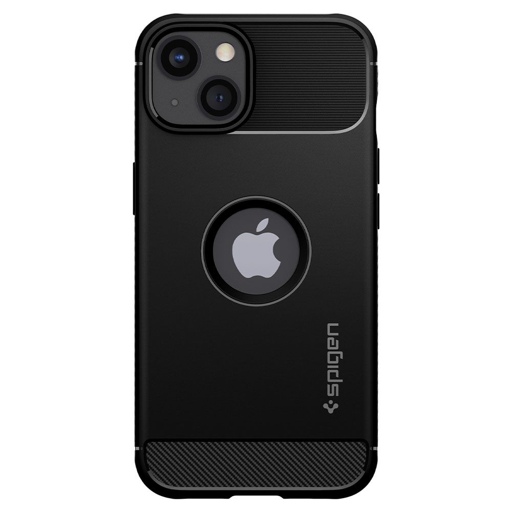 Spigen Rugged Armor case for iPhone 13 matte black
