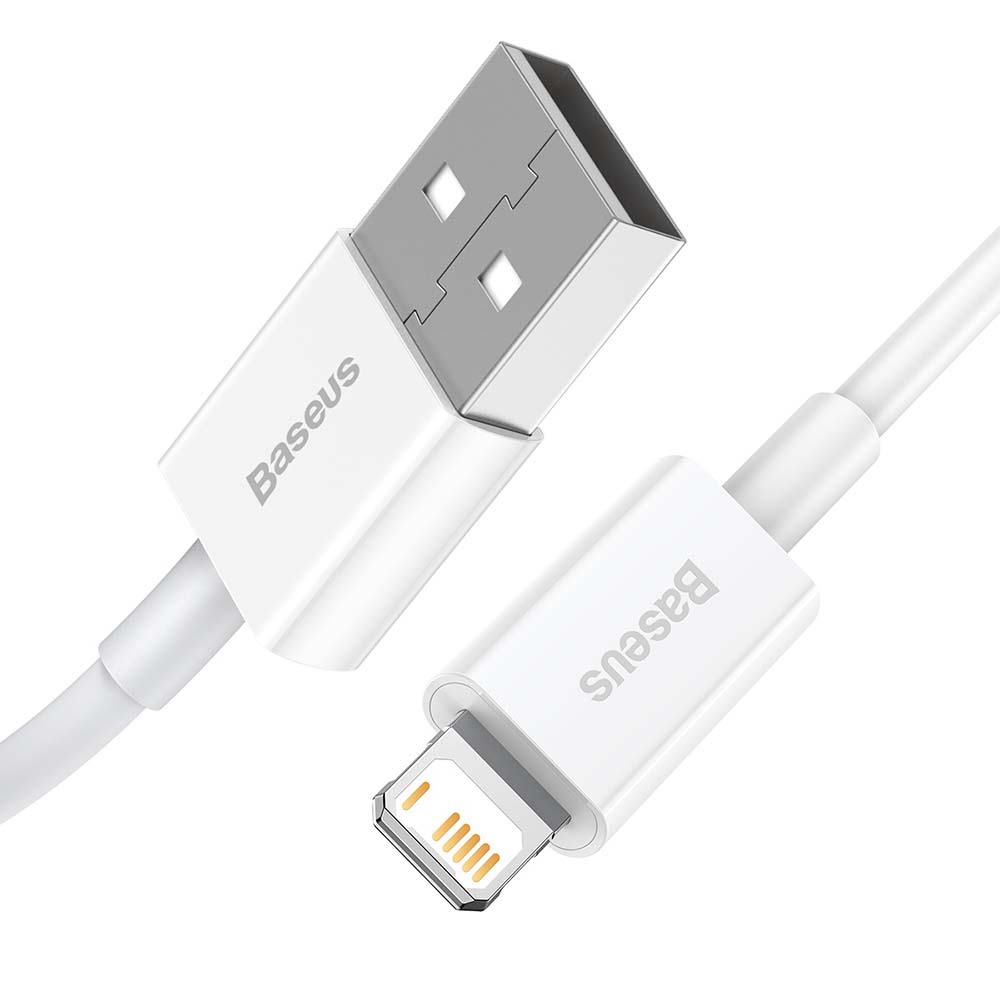 238890_oryg Baseus cable Superior USB - Lightning 1,5 m 2,4A white