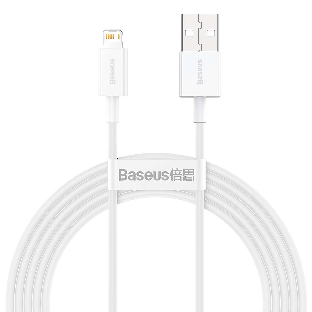 238898_oryg Baseus cable Superior USB - Lightning 2,0 m 2,4A white