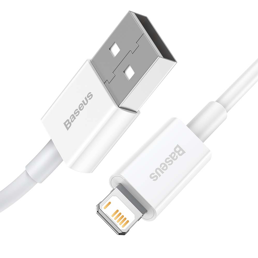 238899_oryg Baseus cable Superior USB - Lightning 2,0 m 2,4A white