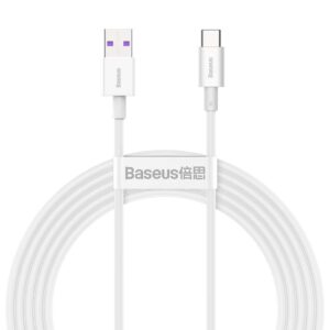238906_oryg Baseus cable Superior USB - USB-C 2,0 m white 66W