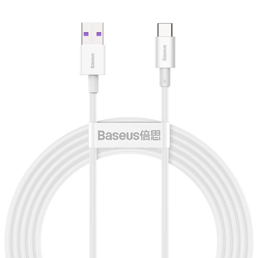 238906_oryg Baseus cable Superior USB - USB-C 2,0 m white 66W