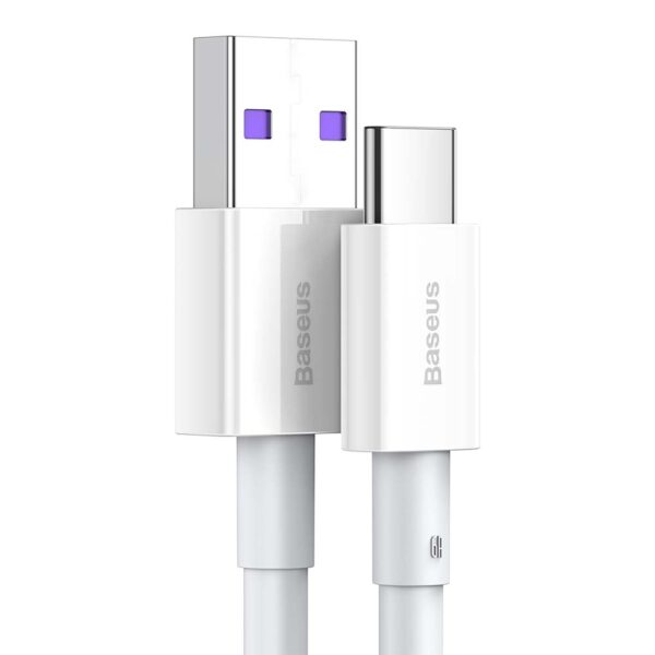 Baseus cable Superior USB - USB-C 2,0 m white 66W