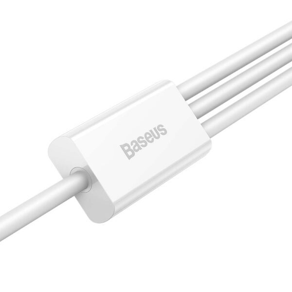 Baseus cable 3in1 Superior USB - Lightning + USB-C + microUSB 1,5 m 3,5A white