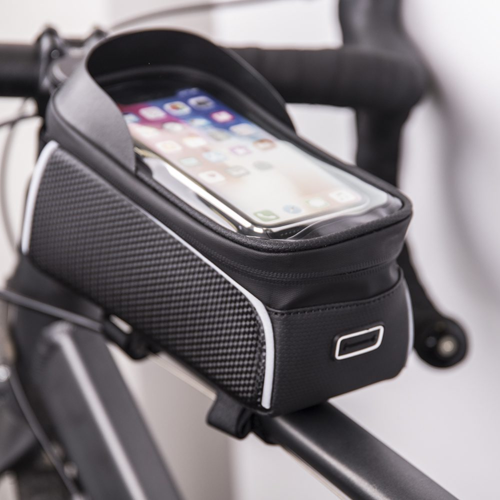 239059_oryg Waterproof bike frame bag with shielded phone holder Model02 black