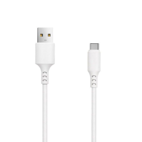 239911_oryg Setty cable USB - USB-C 1,0 m 2A white NEW