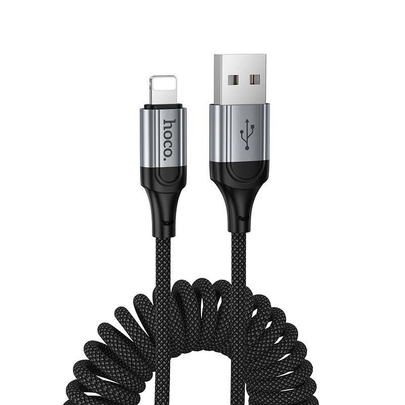 Cable USB C to Lightning Hoco PD 27W 1,5 m X121 black
