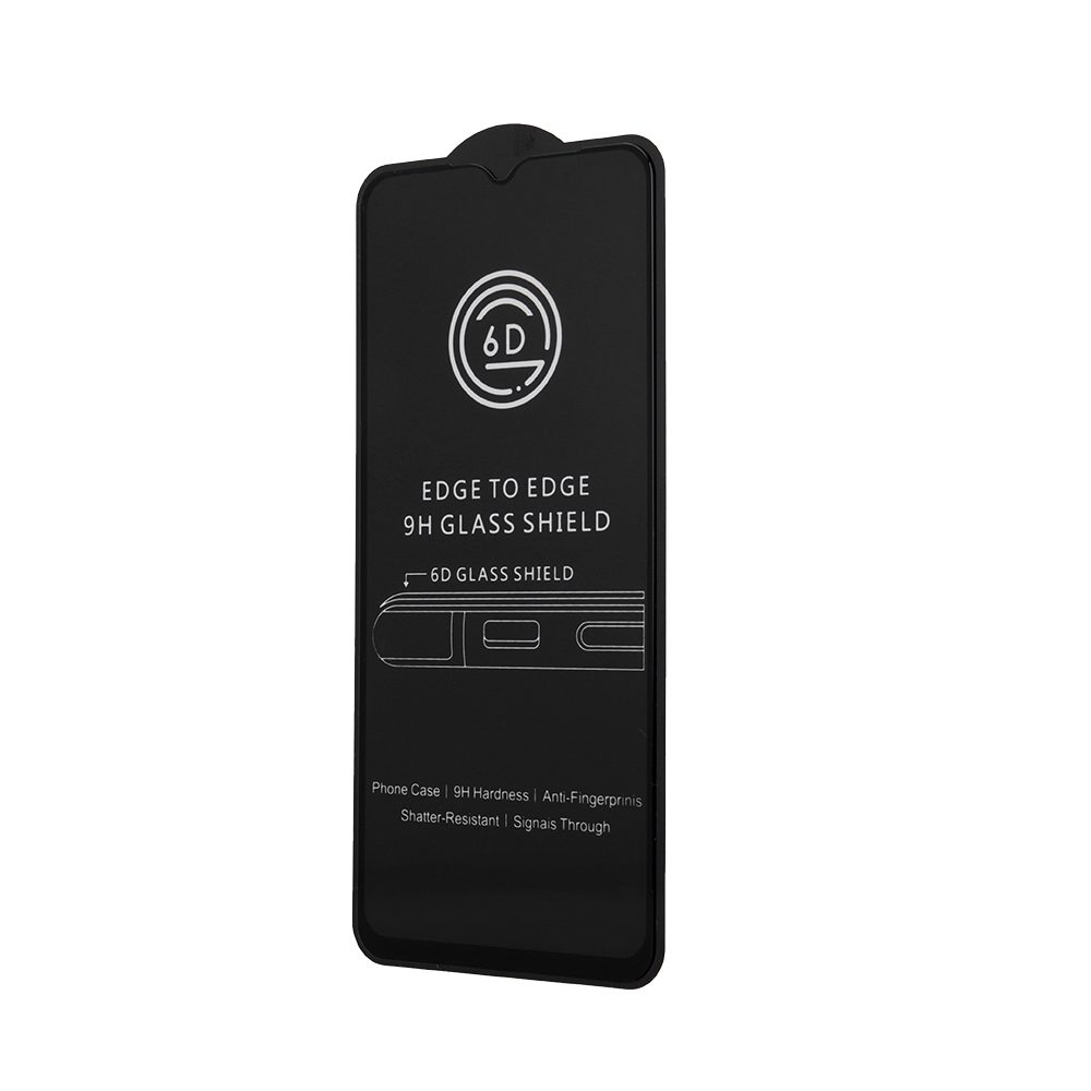 240545_oryg Tempered glass 6D for iPhone 13 / 13 Pro 6,1'' / 14 / 16e 6,1" black frame