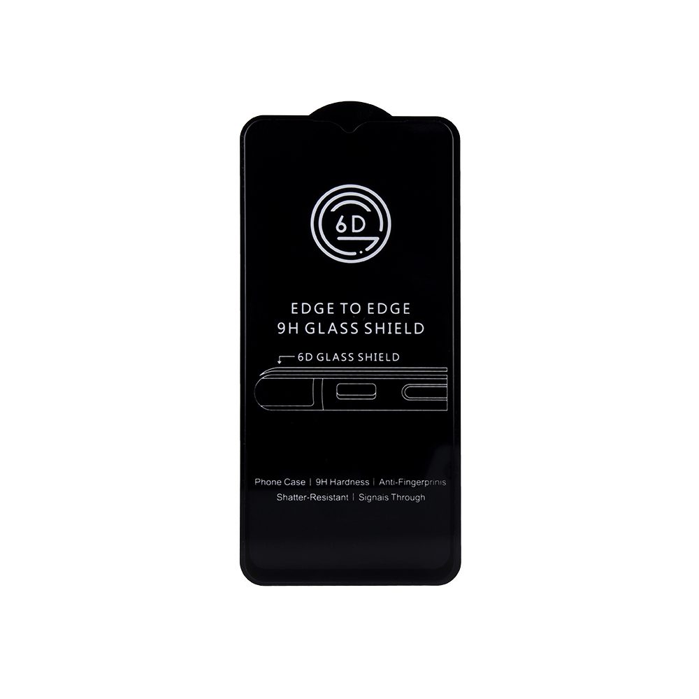 240547_oryg Tempered glass 6D for iPhone 13 / 13 Pro 6,1'' / 14 / 16e 6,1" black frame
