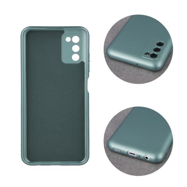Metallic case for Samsung Galaxy A35 5G green