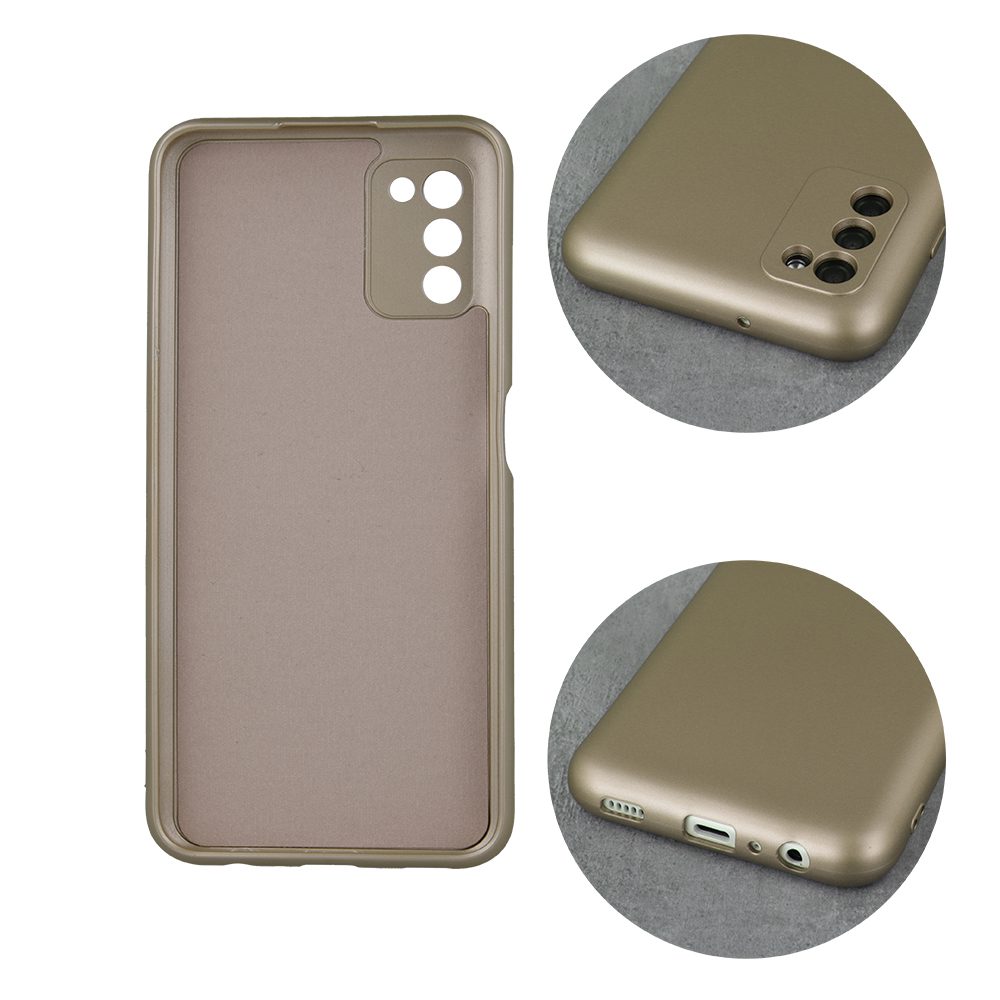 Metallic case for Samsung Galaxy S23 FE gold