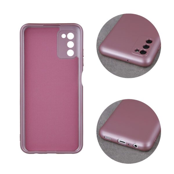 Metallic case for Samsung Galaxy A25 5G (global) pink