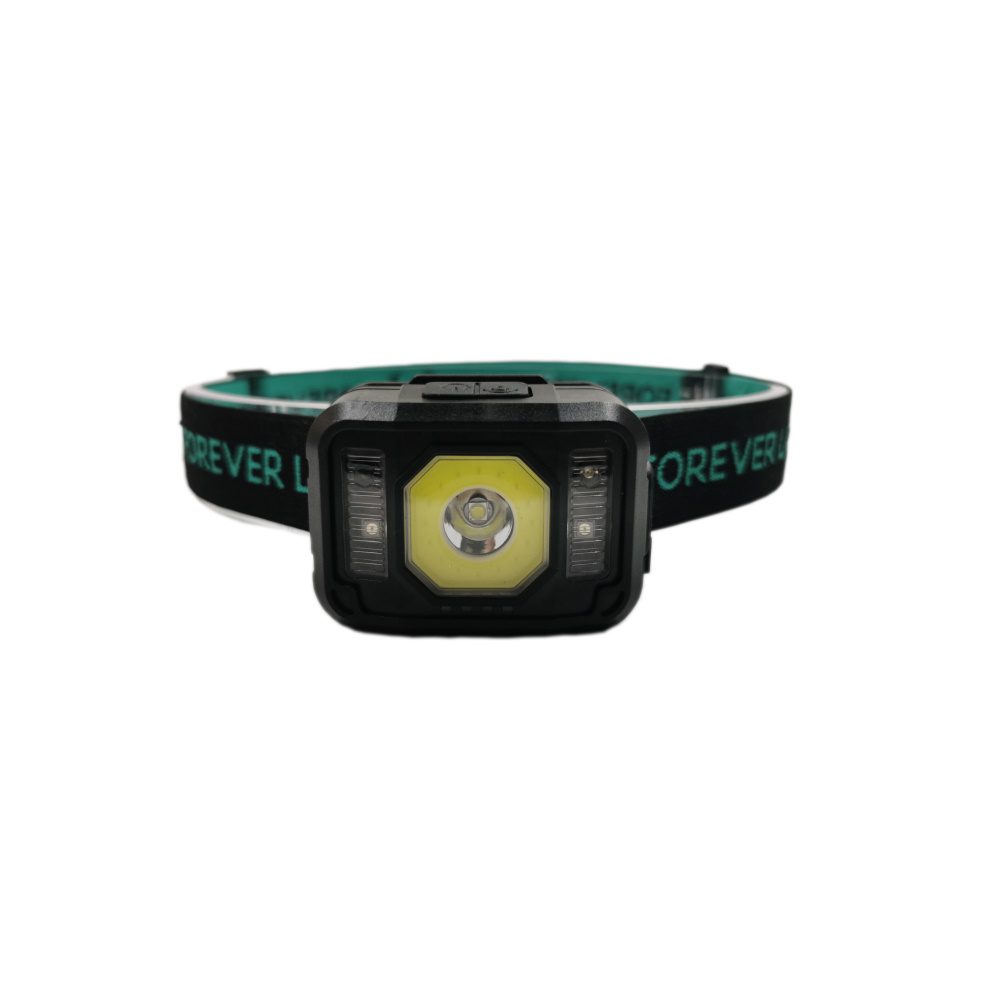 241586_oryg LED Headlamp Senso XP-E 3W + COB 3W with sensor 270lm 1200mAh Li-Pol Forever Light