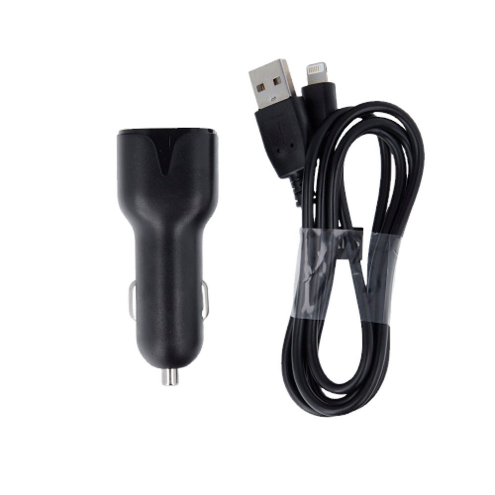 243397_oryg Maxlife MXCC-01 car charger 1x USB 2.1A black + Lightning cable