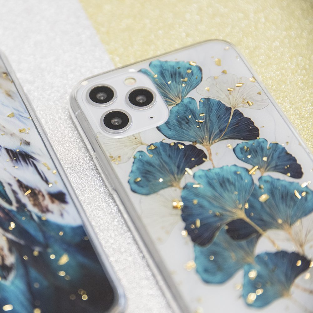 248257_oryg Gold Glam case for Xiaomi Redmi 13C 4G / 13C 5G / Poco C65 leaves
