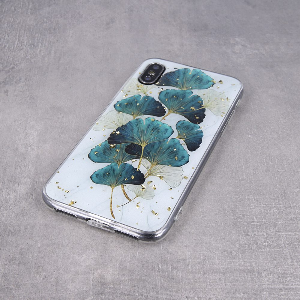 248259_oryg Gold Glam case for Xiaomi Redmi 13C 4G / 13C 5G / Poco C65 leaves