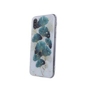 248261_oryg Gold Glam case for iPhone 15 Pro 6,1" leaves