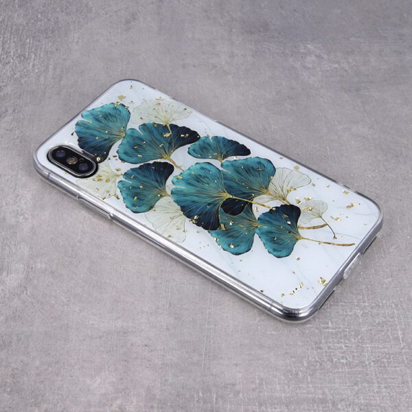 248265_oryg Gold Glam case for iPhone 15 Pro Max 6,7" leaves