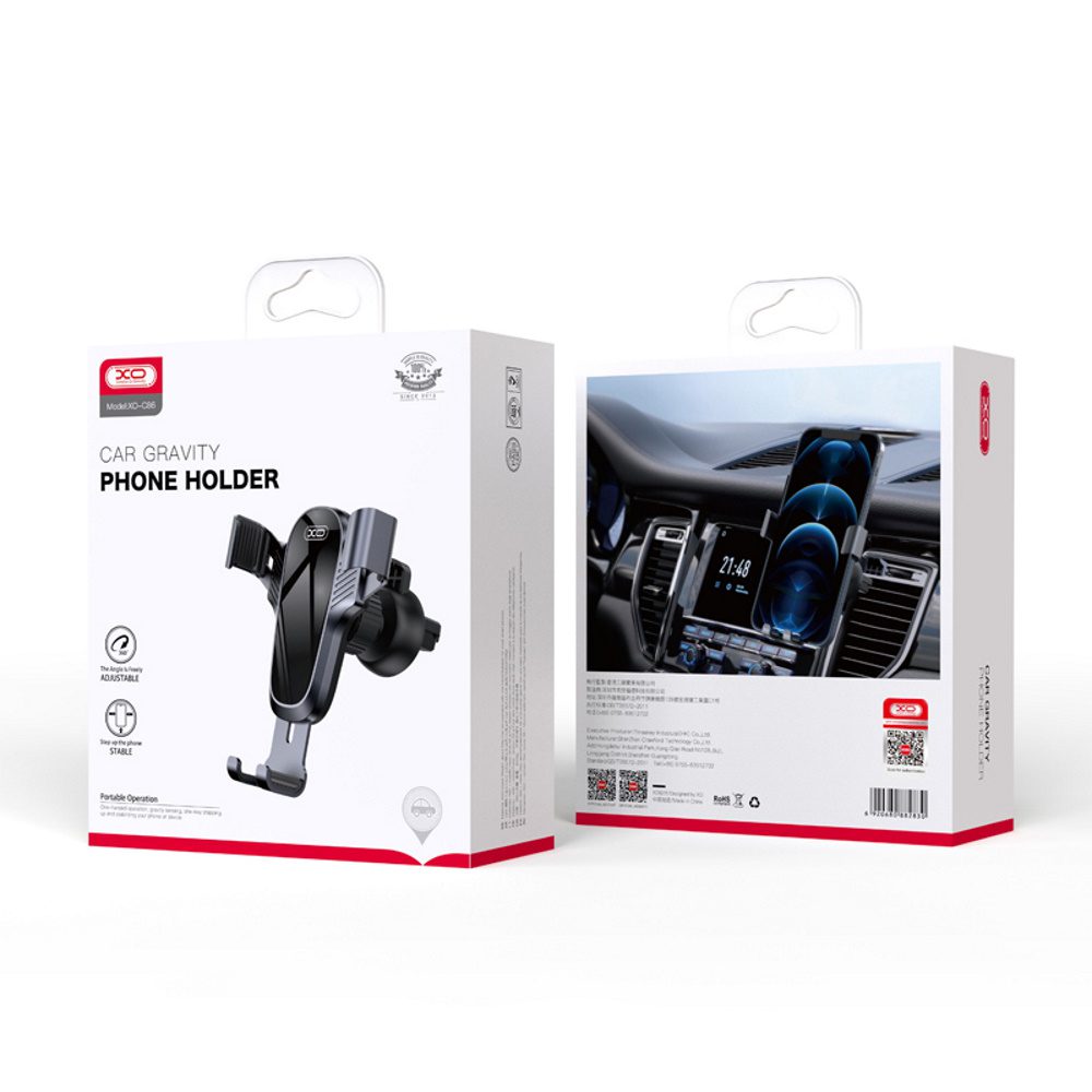 250843_oryg XO car holder C86 black for air