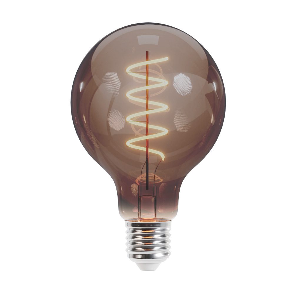 251443_oryg LED Bulb Filament E27 G95 4W 230V 2000K 250lm SF smoked Forever Light