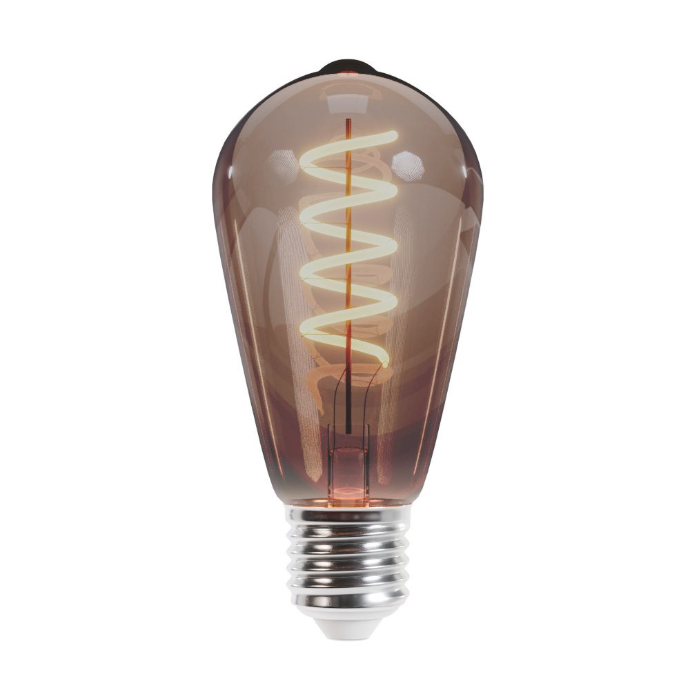 251447_oryg LED Bulb Filament E27 ST64 4W 230V 2000K 250lm SF smoked Forever Light