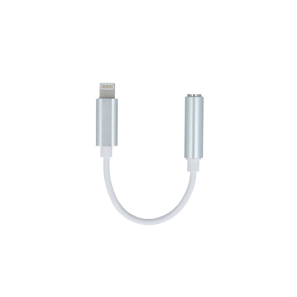 253177_oryg Setty adapter Lightning - audio jack 3,5mm white