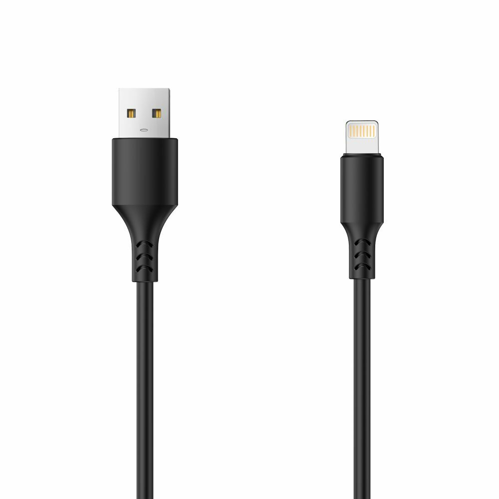 253421_oryg Setty cable USB - Lightning 3,0 m 2A black NEW