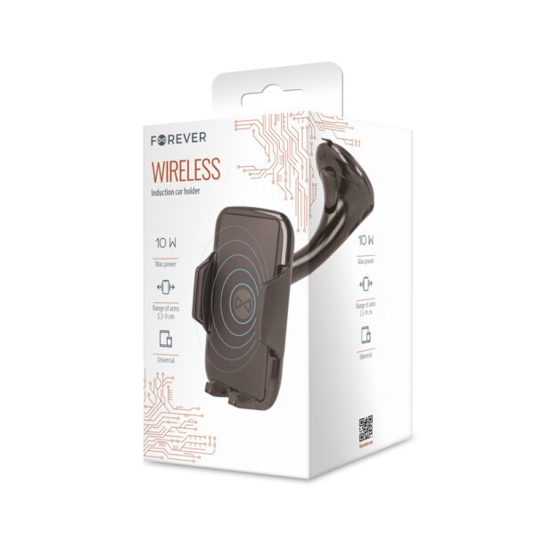 255635_oryg Forever inductive 10W car holder U-17 black