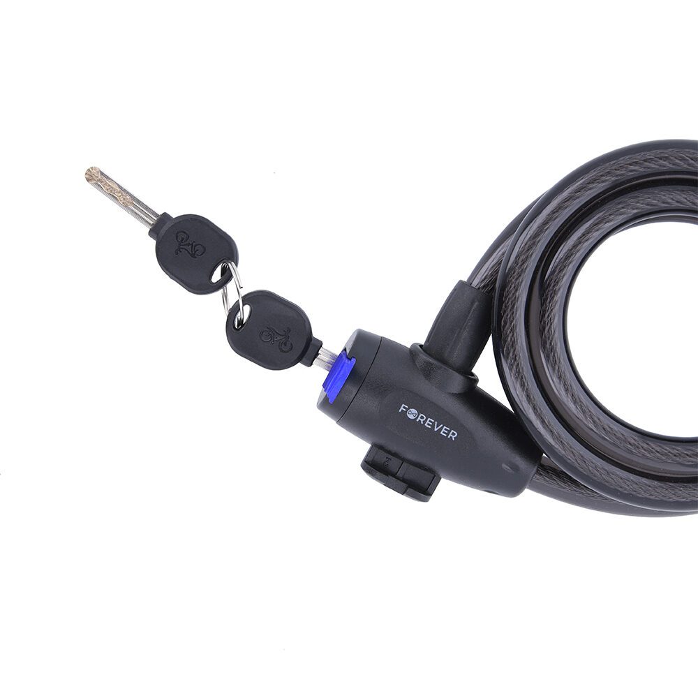Bike key cable lock CBL-150 Forever Outdoor