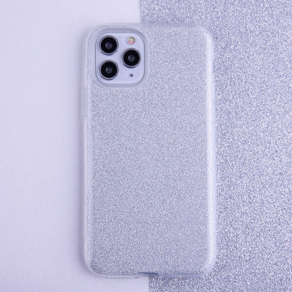 259552_oryg Glitter 3in1 case for iPhone 12 / 12 Pro 6,1" silver