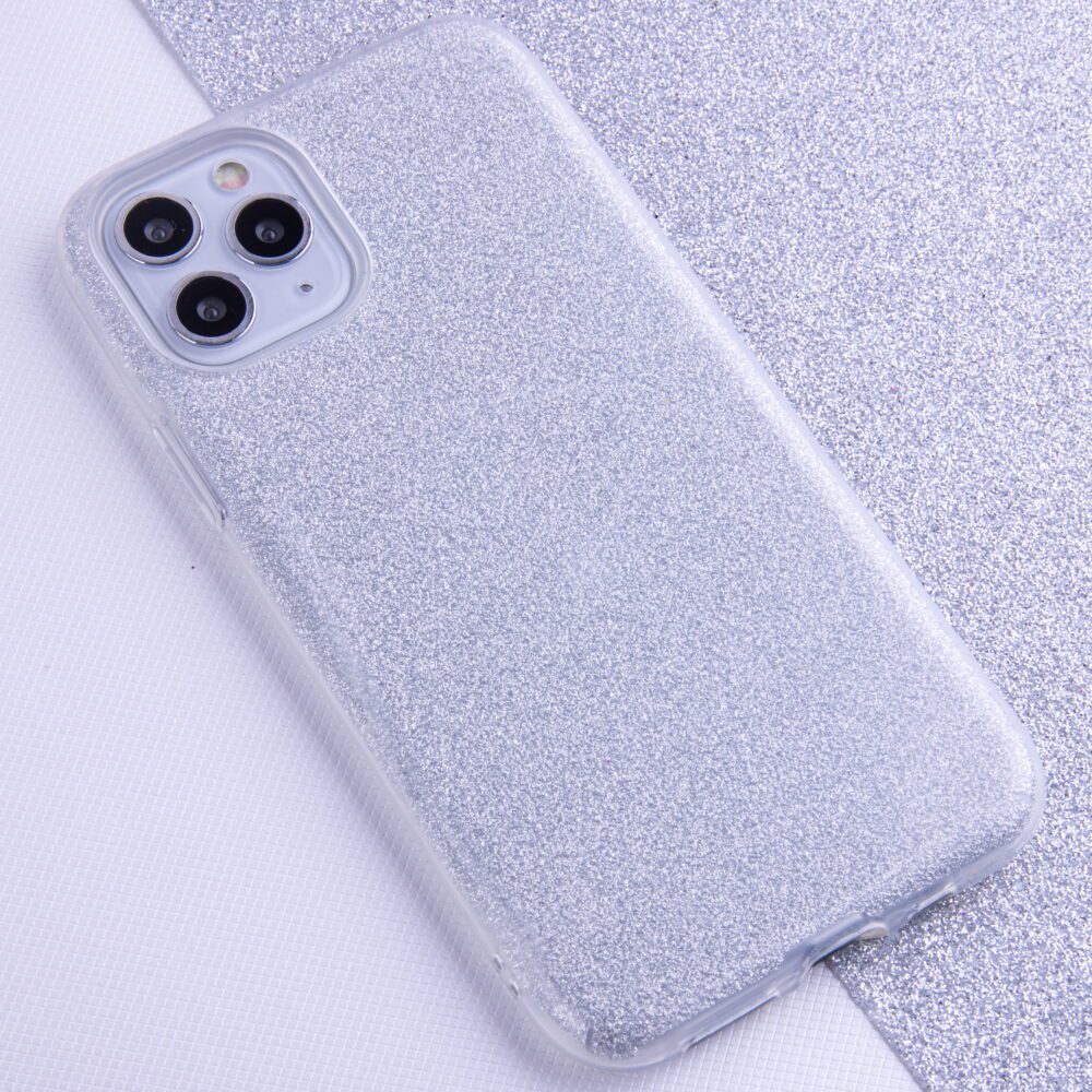 259553_oryg Glitter 3in1 case for iPhone 12 / 12 Pro 6,1" silver
