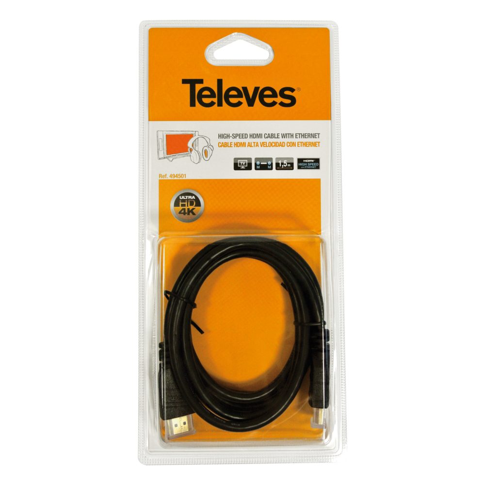 259993_oryg Cable HDMI-HDMI 1,5m Televes