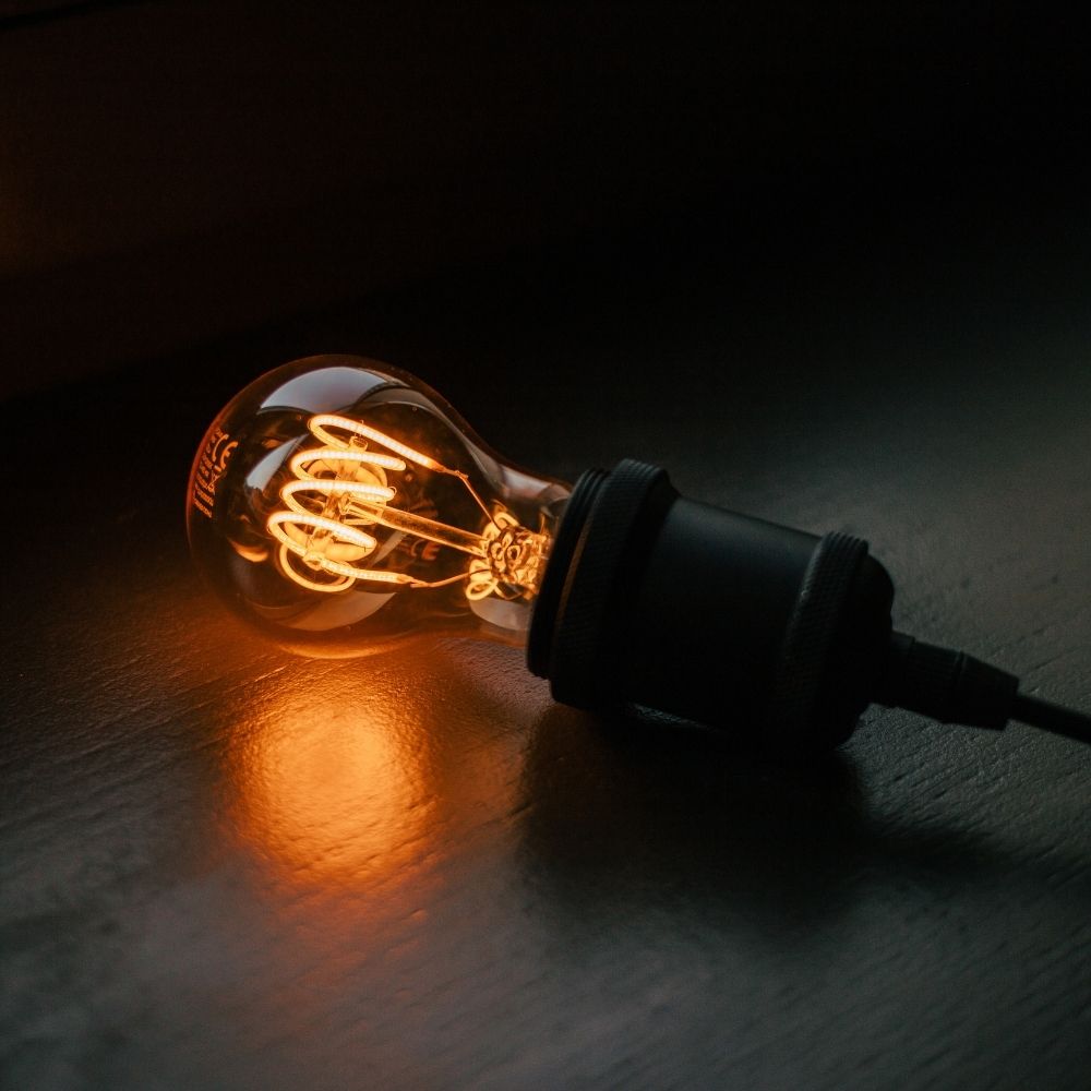 264475_oryg LED Bulb Filament E27 A60 4W 230V 2000K 250lm SF smoked Forever Light