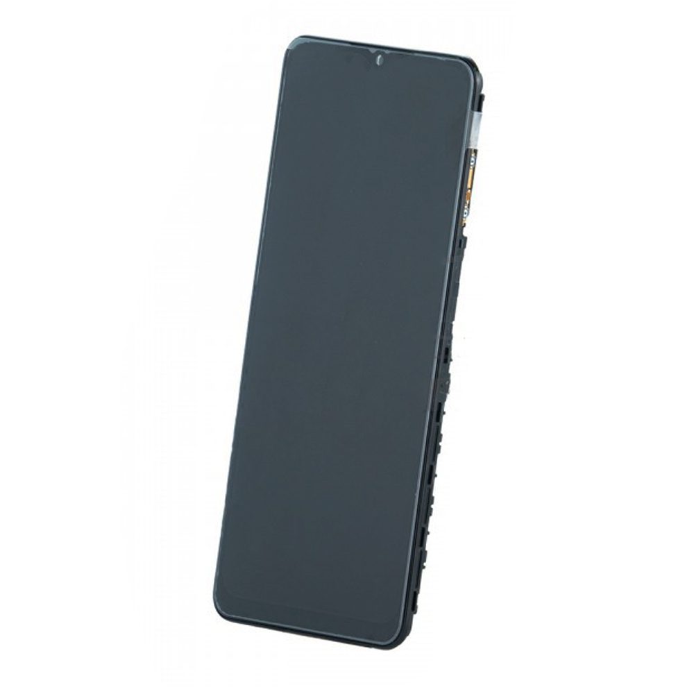 265100_oryg LCD + Touch Panel Samsung A12 A125F GH82-24490A GH82-24491A black frame original