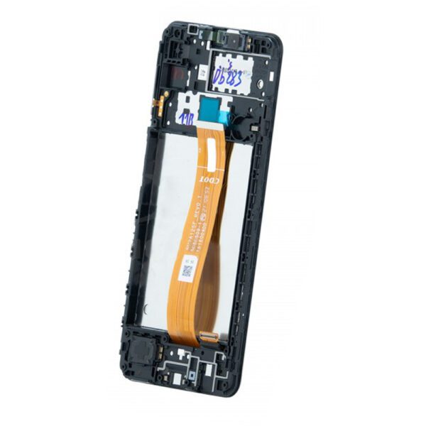 265101_oryg LCD + Touch Panel Samsung A12 A125F GH82-24490A GH82-24491A black frame original