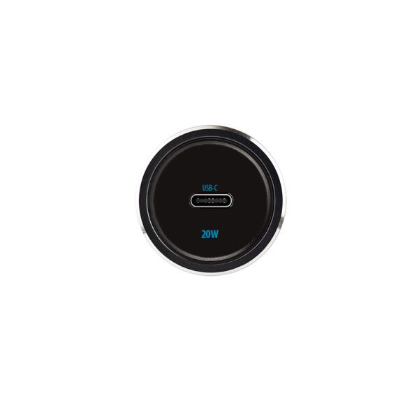 265365_oryg Forever CC-06 PD QC car charger 1x USB-C 20W black
