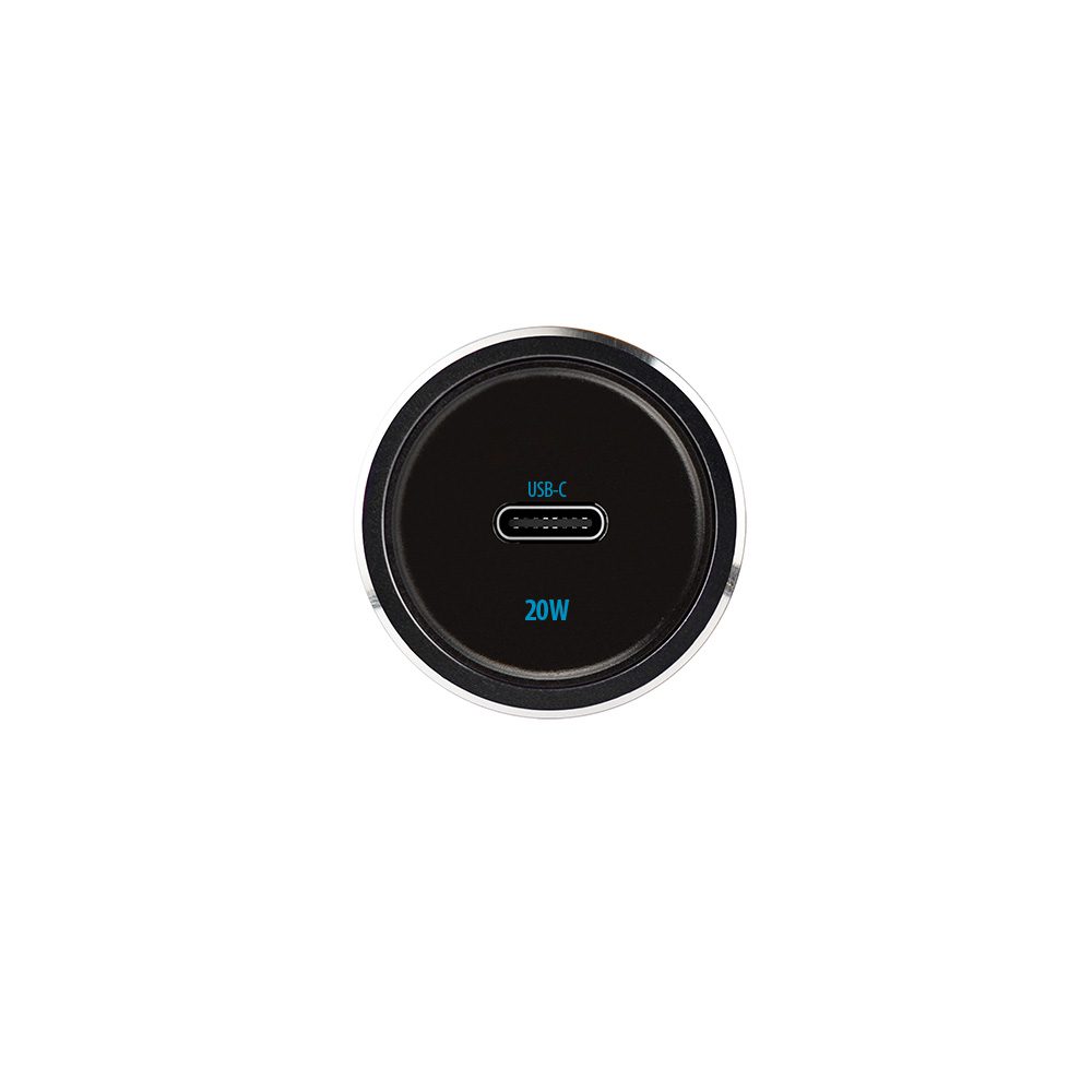 265365_oryg Forever CC-06 PD QC car charger 1x USB-C 20W black