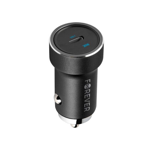 265367_oryg Forever CC-06 PD QC car charger 1x USB-C 20W black