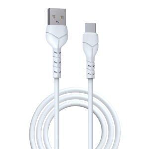 Devia cable Kintone EC145 USB - USB-C 1,0 m 2,1A white