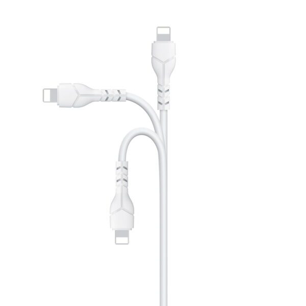 Devia cable Kintone EC143 USB - Lightning 1,0 m 2,1A white